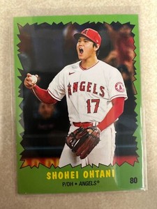 Shohei Ohtani 2022 Topps Throwback Thursday TBT #80 Incredible Hulk Angels