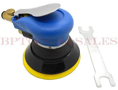 5" Palm Grip Random Orbital Sander HD 9000RPM Sanding Pad Air Tool w/ Wrench NEW - Image 1 of 3