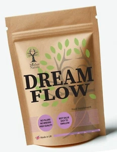 Dream Flow Capsules 600mg Clean Natural Best Sleep Support Vegan Supplements - Picture 1 of 15