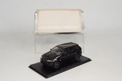 B20 1:43 SPARK BMW X5 X5 M BLACK MIB 1/750 MODELLISSIMO VERY RARE!!! - Immagine 1 di 4