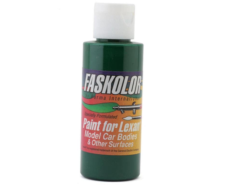 Parma PSE Faskolor Water Based Airbrush Paint (Faslucent Green) (2oz) [PAR40305] - Image 1 of 1