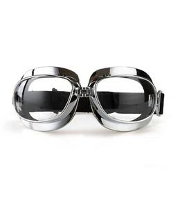 New CRG Vintage Bike Aviator Pilot Motorcycle Cruiser Scooter Goggles - Picture 1 of 7