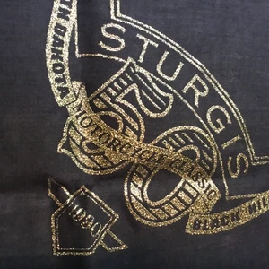 Vintage Bandana Dew Rag Sturgis 50th Anniversary Motorcycle Rally Classic 1990 - Picture 1 of 4