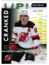22/23 2022 UPPER DECK SYNERGY HOCKEY CRANKED UP! INSERT CARDS CU-XX U-Pick List