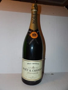Moet & Chandon Imperial Champagne Pubblicità 20" Espositore Bottiglia Manichino Vuoto - Foto 1 di 4