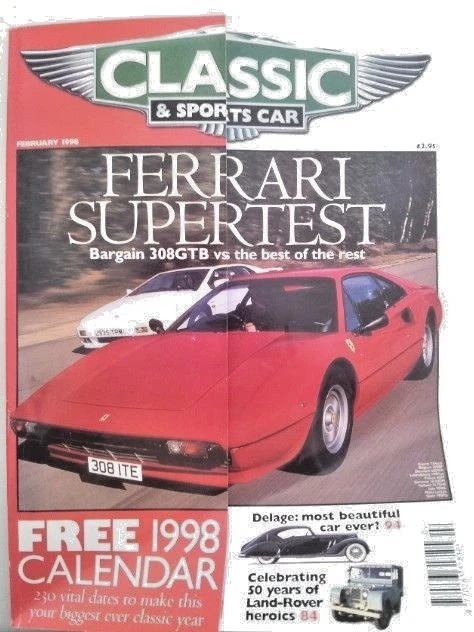 RIVISTA INGLESE AUTO- CLASSICHE CLASSIC & SPORTS CARS - Immagine 1 di 1