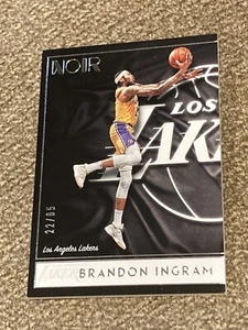 BRANDON INGRAM 2018-19 Panini Noir #108 ICON EDITION SP /25 Los Angeles Lakers - Picture 1 of 4