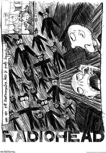 Radiohead - Scribble Poster - Picture 1 of 5