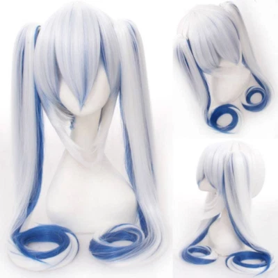 Anime Hatsune Miku Vocaloid Hatsune Miku Cosplay Wigs Long Halloween Party Hair - Image 1 of 4