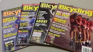 4 x Vintage BICYCLING Magazines - June, July, August, October 1992 - Picture 1 of 20