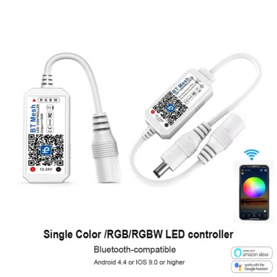Bluetooth-compatible Smart Controller 5050 12v LED Strip Light APP Phone Control - Image 1 of 4