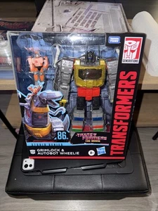Transformers The Movie Studio Series 86 Dinobot Grimlock & Wheelie MINTY - Picture 1 of 6