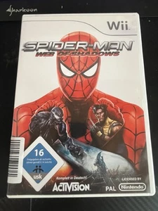 Spider-Man Web of Shadows – Nintendo Wii Spiel – PAL – Deutsch – guter Zustand - Bild 1 von 2