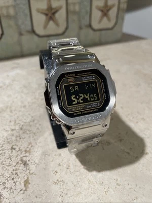 Casio G-Shock DW-5025B 25 Aniversario Edición Limitada Nuevo Acero Inoxidable Foto 1 de 4