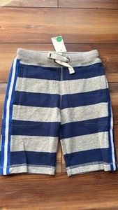 Mini Boden Size 8 Y Boys Shorts Navy Blue Stripe New With Tags - Picture 1 of 1
