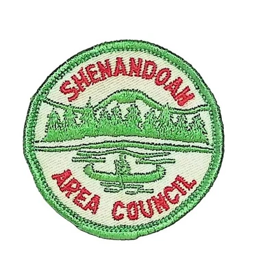 Shenandoah Area Council VA CP BSA Patch GRN Bdr (ZG533) - Image 1 of 2