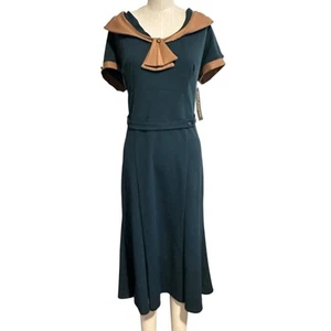 ¡Deja de mirar fijamente! Vestido ajustado Raileen verde militar Plus 16 - Imagen 1 de 11