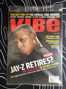 Vibe Magazine January 2004 Jay-Z Retires the True Story by Shawn Carter - Picture 1 of 3