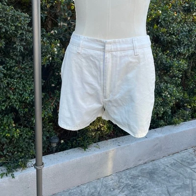 Vintage 1990s CK Calvin Klein Jeans White Shorts 6 Women’s - Image 1 of 4