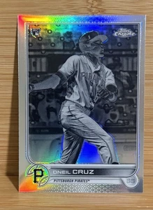 Oneil Cruz Pirates 2022 Topps Chrome Negative Refractor SP Rookie #128 RC - Picture 1 of 2