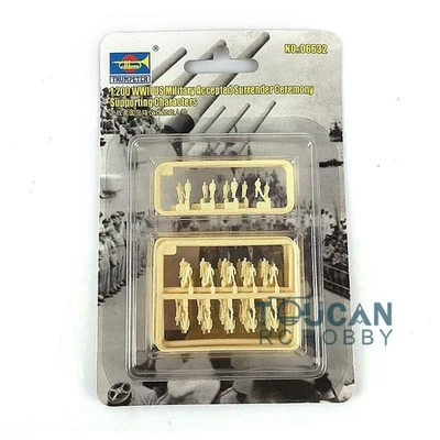Trumpeter 06632 1/200 WWII Accepted Surrender Ceremony Supporting Characters Kit - Image 1 of 3