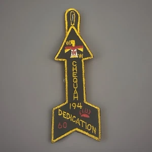 Boy Scout OA 194 Chequah Arrowhead Patch - Picture 1 of 6