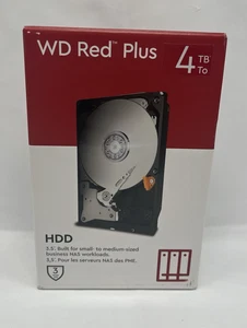 Western Digital 4TB WD Red Plus NAS SATA HDD Internal Hard Drive HDD - WD40EFPX - Picture 1 of 1