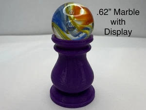 Glasmurmeln mit Display inklusive Lot #7587 - Bild 1 von 8