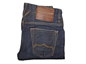 Jeans uomo POLICE W32 L29 SLIM FIT BLU DENIM TAGLIA 32" gamba 29" brade - Foto 1 di 14
