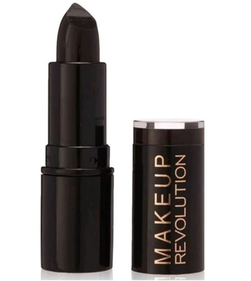 Makeup Revolution Lipstick 100% Vamp Deep Burgundy 3.2g New Sealed - Image 1 of 4