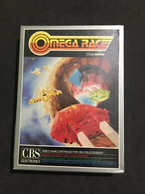 OMEGA RACE CBS COLECO VISION PAL MULTI NUOVO SIGILLATO - Immagine 1 di 4