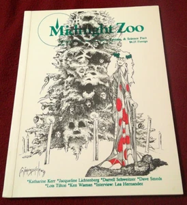 Midnight Zoo #6 1991 Brian Z. Hopkins, Katherine Kerr, Darrell Schweitzer - Imagen 1 de 3