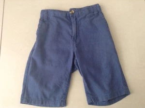Boys Blue Shorts from Next Size 6 Years 116cm Linen/Cotton Blend - Picture 1 of 2