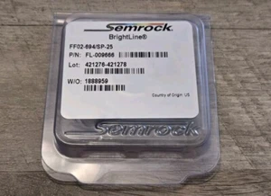 SEMROCK FF02-694/SP-25 694 nm Blocking Edge Short-Pass Fluorescence Filter - Picture 1 of 3