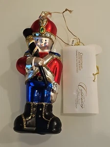 Vintage House of Lloyd Christmas Ornament Glass Soldier Around the World - Picture 1 of 4