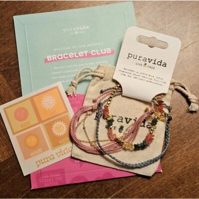 PULSERA PURA VIDA JULIO 2023 ARCO IRIS CIELO CLUB ¡¡con BOLSA DE TELA!!️ENVÍO GRATUITO EL MISMO DÍA Foto 1 de 2