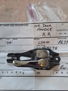 1990-1994 Lexus LS400 Rear Right Interior Door Handle Assembly LS 400 OEM 1992 - Picture 1 of 7