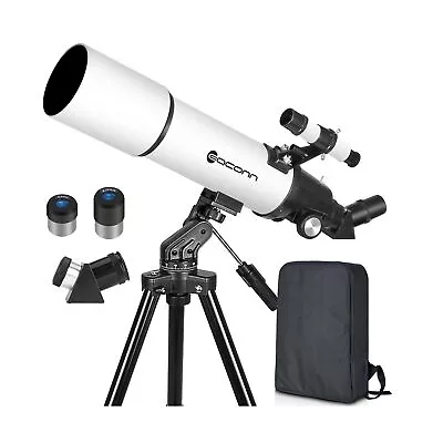Telescopes for Adults Astronomy, 80mm Aperture 600mm Refractor Telescope for ... - Image 1 of 4