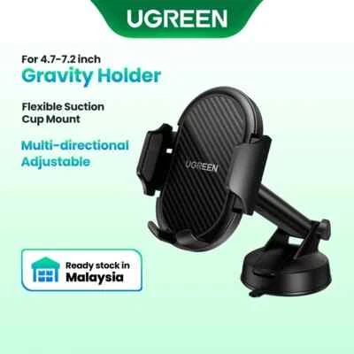 UGREEN Dashboard Phone Holder Car Suction Cup Phone Mount Mobile Mount Magnetic - Image 1 of 4