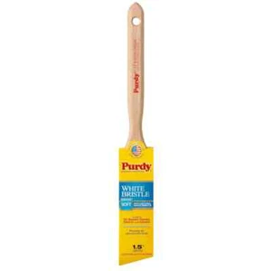 144 Purdy Natural White Bristle Extra Oregon Angle 1.5" Paint Brushes - Picture 1 of 5