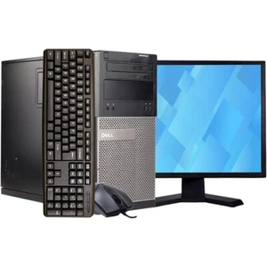 Dell Desktop Computer 8GB RAM 320GB HD 19in LCD Windows 10 PC Wi-Fi DVD/RW - Picture 1 of 7