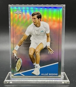 2021 Topps Chrome Tennis Refractor Aljaz Bedene #5 - Bild 1 von 2