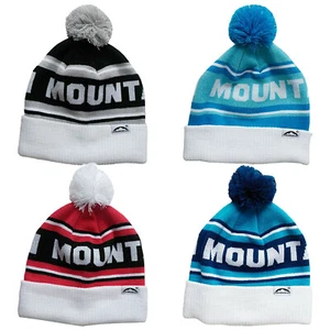 Sun Mountain Para Hombre Pom Bobble Gorro Gorro Golf Invierno Gorra de Esquí a Rayas Talla Única - Imagen 1 de 5