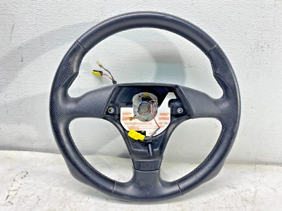 BMW E34 E36 E39 Serie 3/5 M3 Z3 M Tech Volante Cuero Perforado OEM✅ Foto 1 de 4