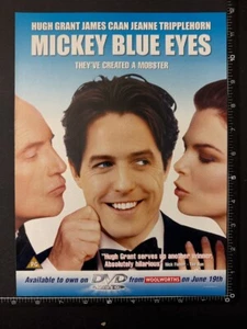 MICKEY BLUE EYES - HUGH GRANT 12x8' Magazine Movie Advert M131 - Picture 1 of 1