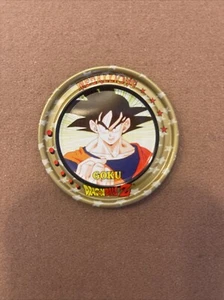Dragon Ball Z Medallions Saiyan Saga Goku Vintage 56 DBZ Irwin 2,25" Rarität - Bild 1 von 4