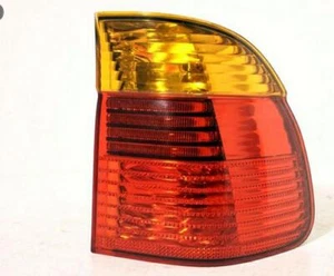 FANALE SENZA PORTA LAMPADA POSTERIORE DX ESTERNO A LED ARANCIO-ROSSO PER BMW SER - Foto 1 di 1
