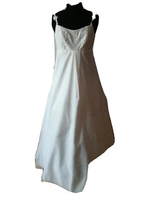 ♥Brautkleid Hochzeitskleid Schwangerschaftsbrautkleid ivory Größe 50 +NEU♥ - Bild 1 von 4