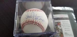 Ozzie Guillen Signed Autographed Official National League Baseball COA 05 WSC - Picture 1 of 5