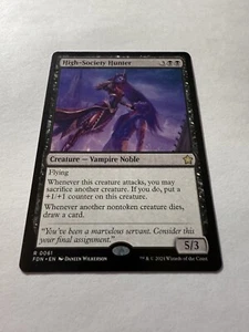 High-Society Hunter Foundations NM+ Regular - Picture 1 of 3